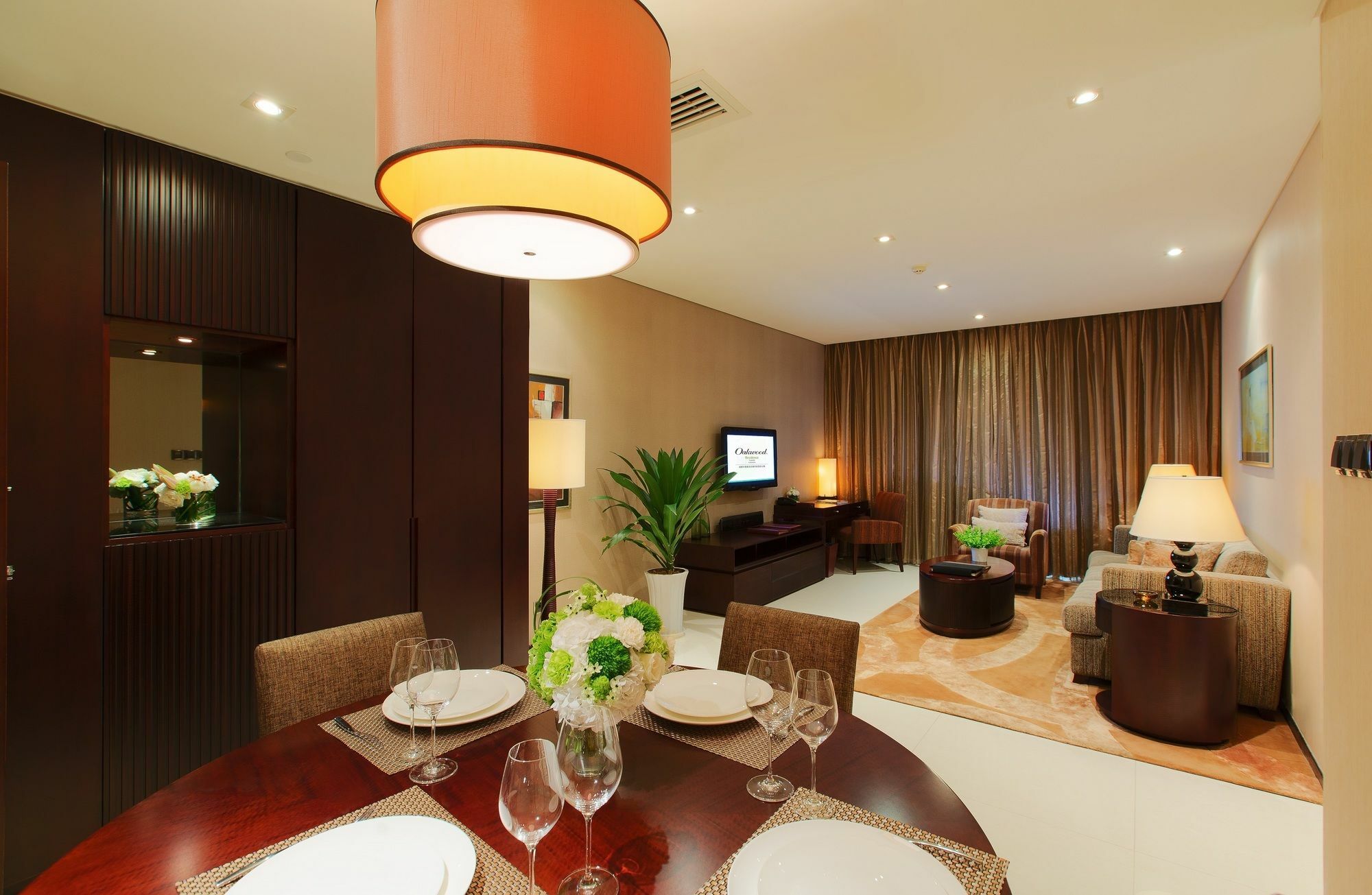 Oakwood Residence Funder Chengdu Luaran gambar