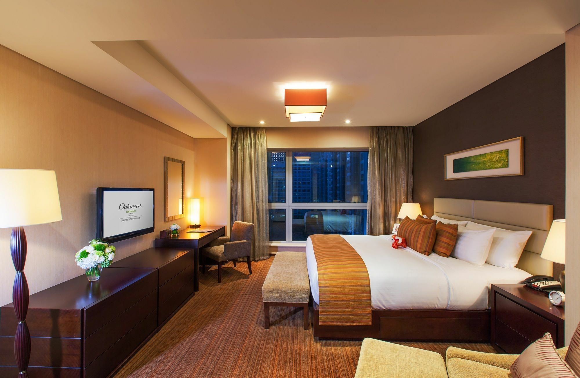 Oakwood Residence Funder Chengdu Luaran gambar