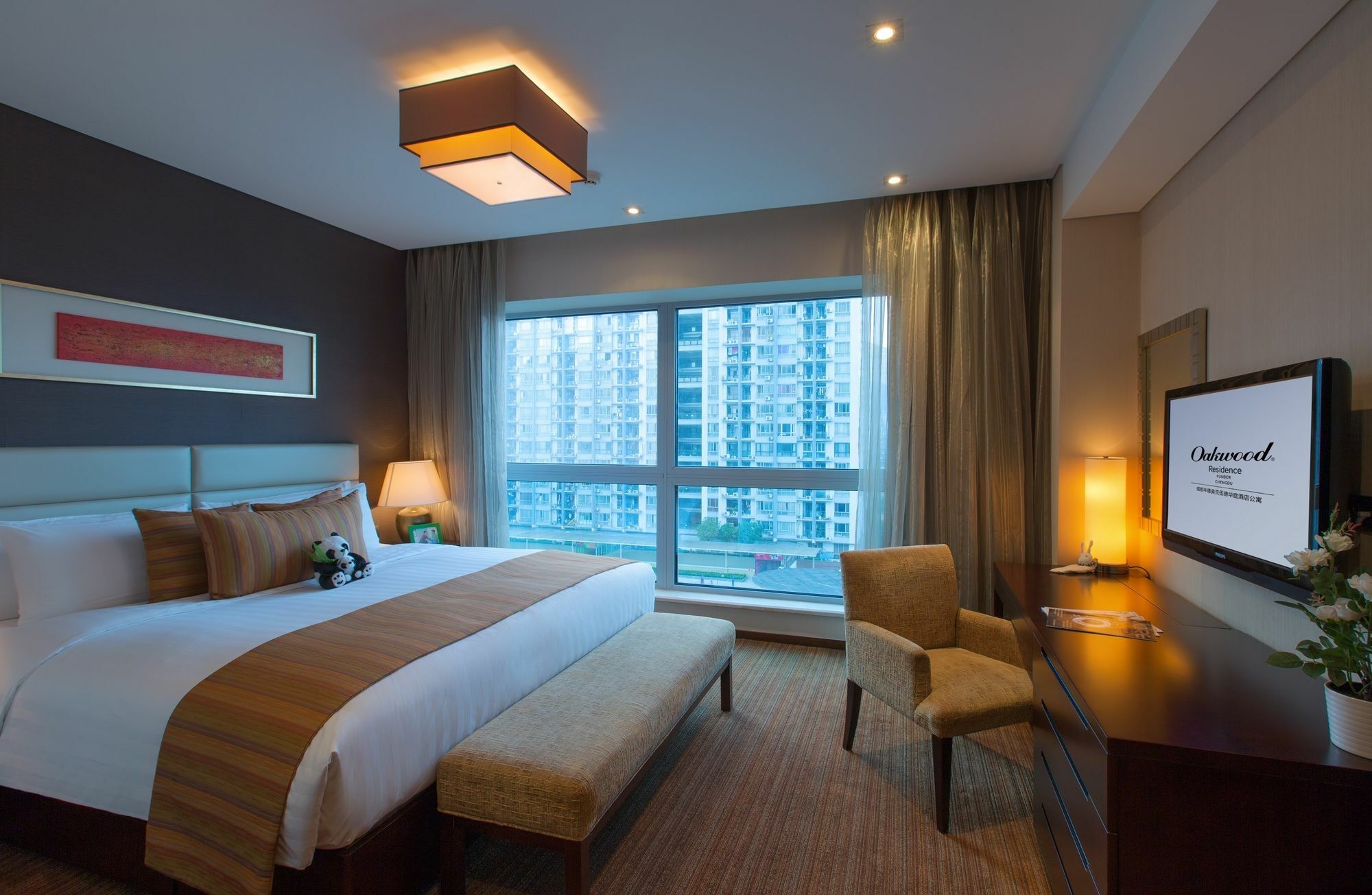 Oakwood Residence Funder Chengdu Luaran gambar