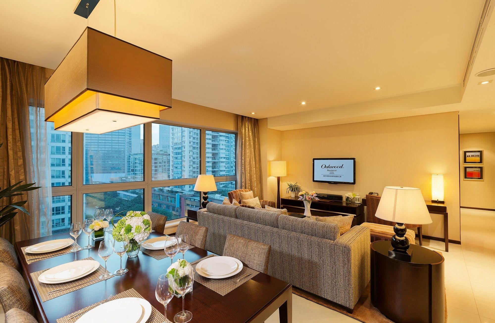 Oakwood Residence Funder Chengdu Luaran gambar